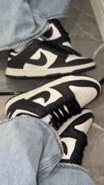 Tênis Dunk Preto e Branco Unissex - Imagem 5