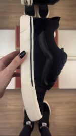 Tênis Knu Skool Black / Bege Unissex - Imagem 5
