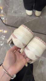 Tênis Dunk Creme Rosa - Imagem 2