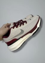 Tênis Esportivo Zoom X Bege/Bordô