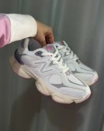 Tênis NB 9060 Branco/Cinza/Rosa BB Sintético - Imagem 2